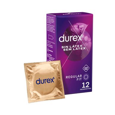 Durex prezervatyvai be latekso, 12 vnt., 12 vnt.
