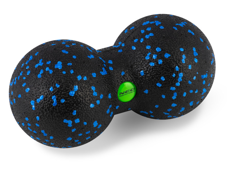 Piłka podwójna do masażu duo ball 16/8cm Neo-Sport