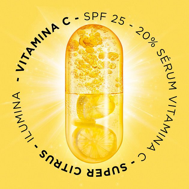 Skin Active vitamin C kremasti serum za posvjetljivanje kože protiv tamnih fleka