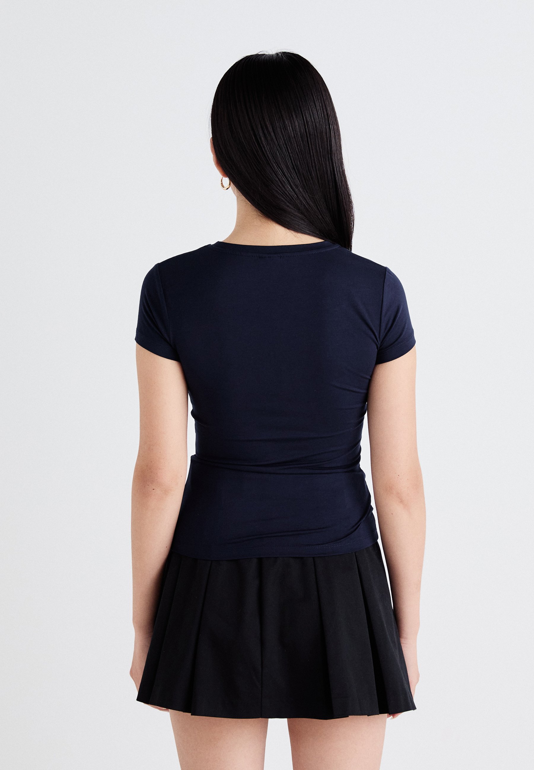 Gina Tricot SOFT TOUCH - Basic T-shirt - Sky Captain