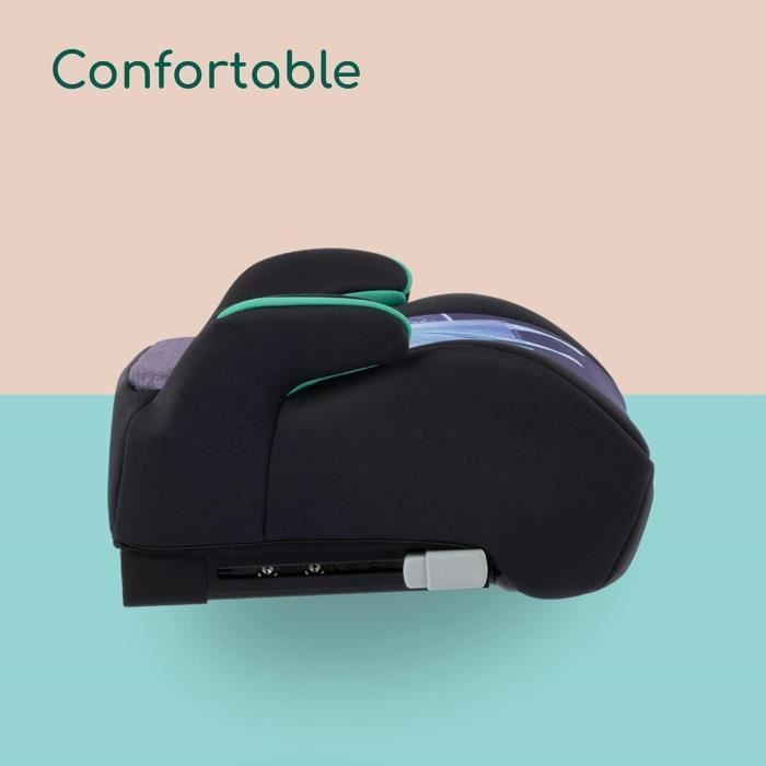 Seggiolino auto rialzato BEBECONFORT DISNEY© Manga i-Fix Elsa Frozen, ISOFIX, da 6 a 12 anni, 22-36 kg, 125-150 cm, autentico
