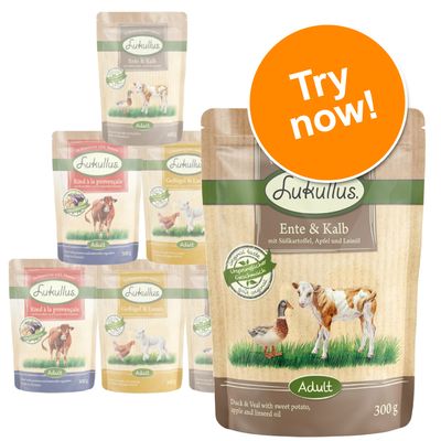Lukullus proefpakket met gemengde zakjes (6 x 300 g)