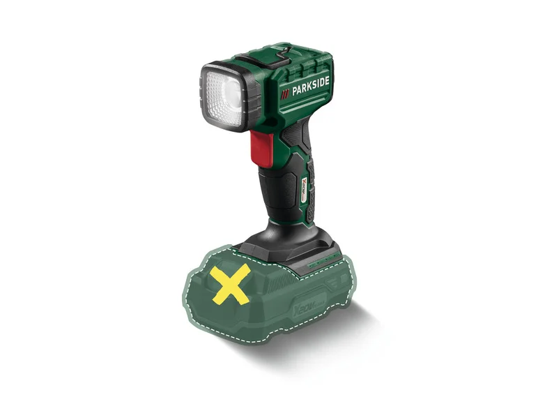 Latarka PARKSIDE® LED trådløs PLHLA 20-Li A1, 20 V