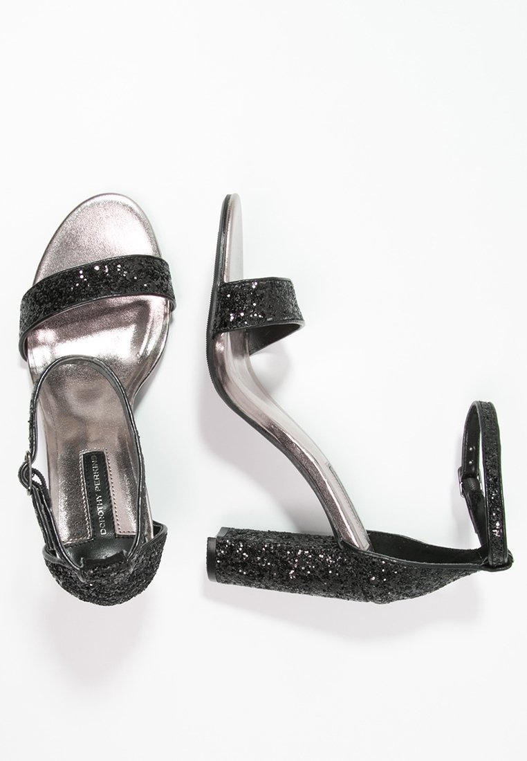 Sandali con tacco alto Dorothy Perkins - neri