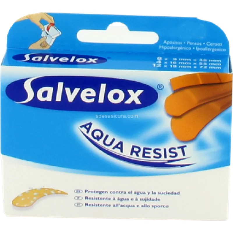 SALVELOX Salvelox Aqua Resist 25 verschiedene Pflaster