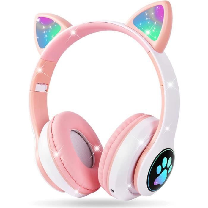 Casque Audio Enfants - FOLAYA - Modèle AXFEE - Volume Limité 105dB - Bluetooth 5.0 - Micro Intégré