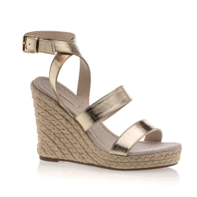 Dámské žluté espadrilky/provazové podrážky