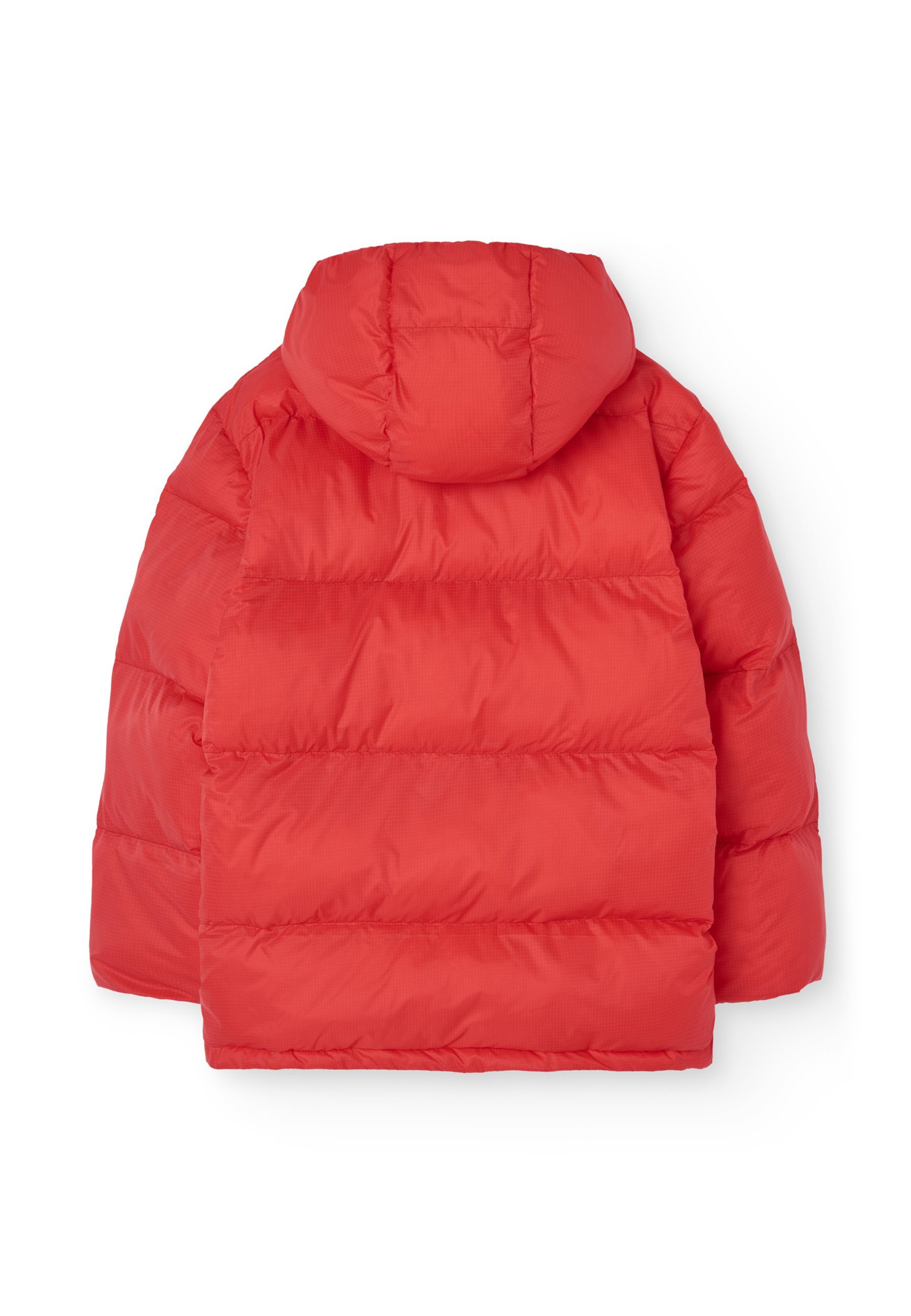 HET DIERENOBSERVATORIUM LEMUR PUFFER - Donsvacht - rood