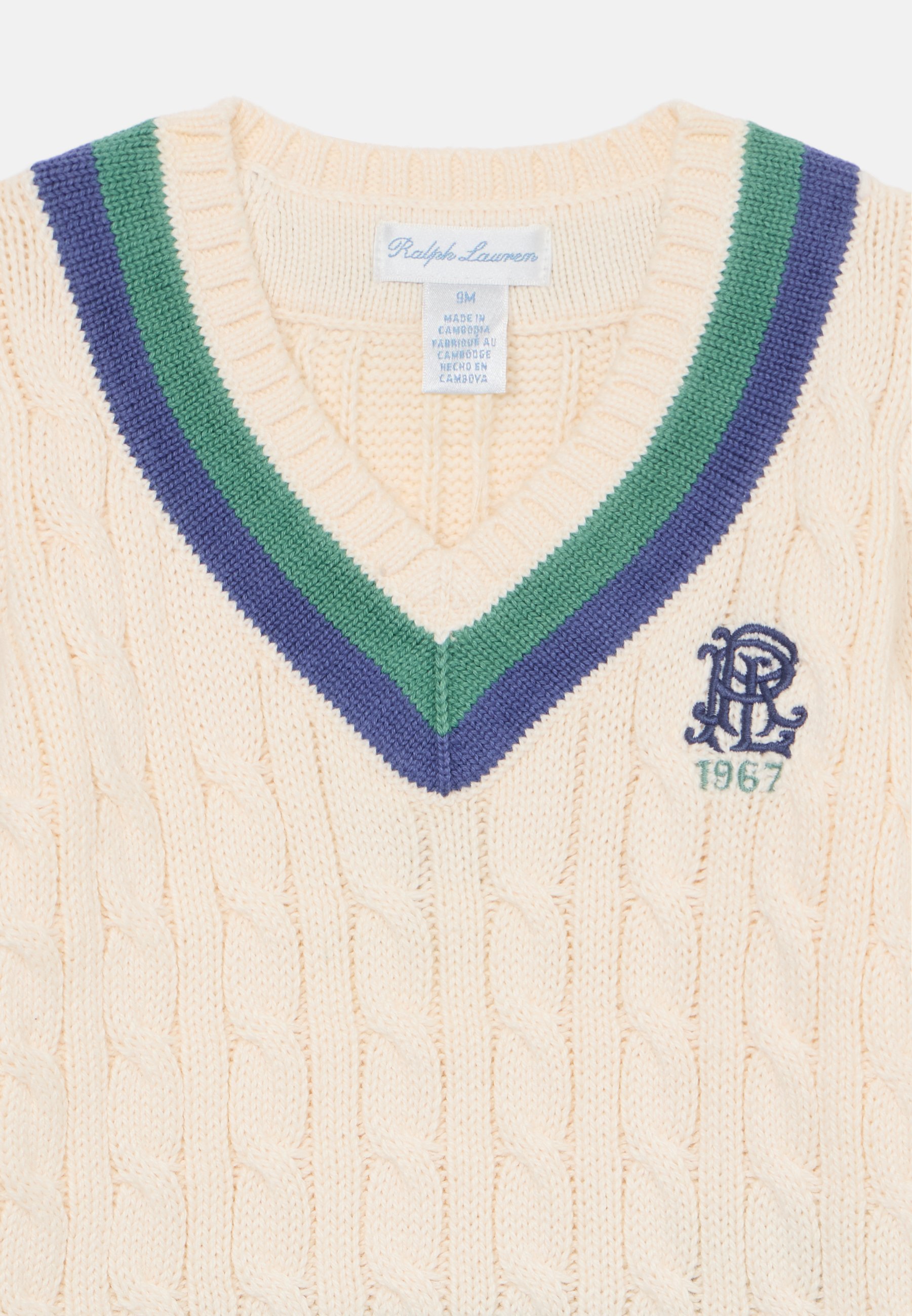 Polo Ralph Lauren BABY SWEATER PULLOVER - Trui - blauw/groen