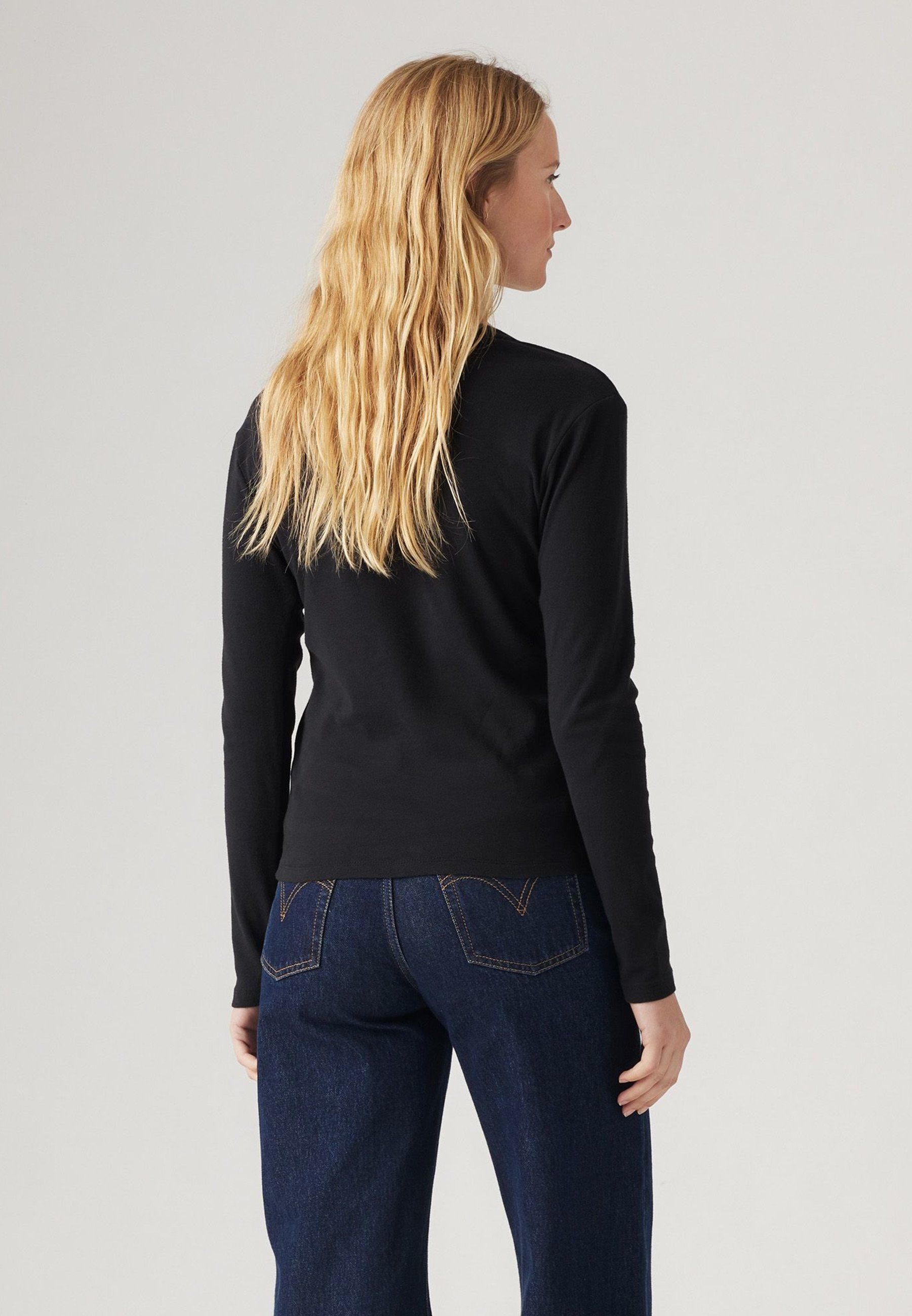 Levi's® ESSENTIAL - Maglia a maniche lunghe - antracite night