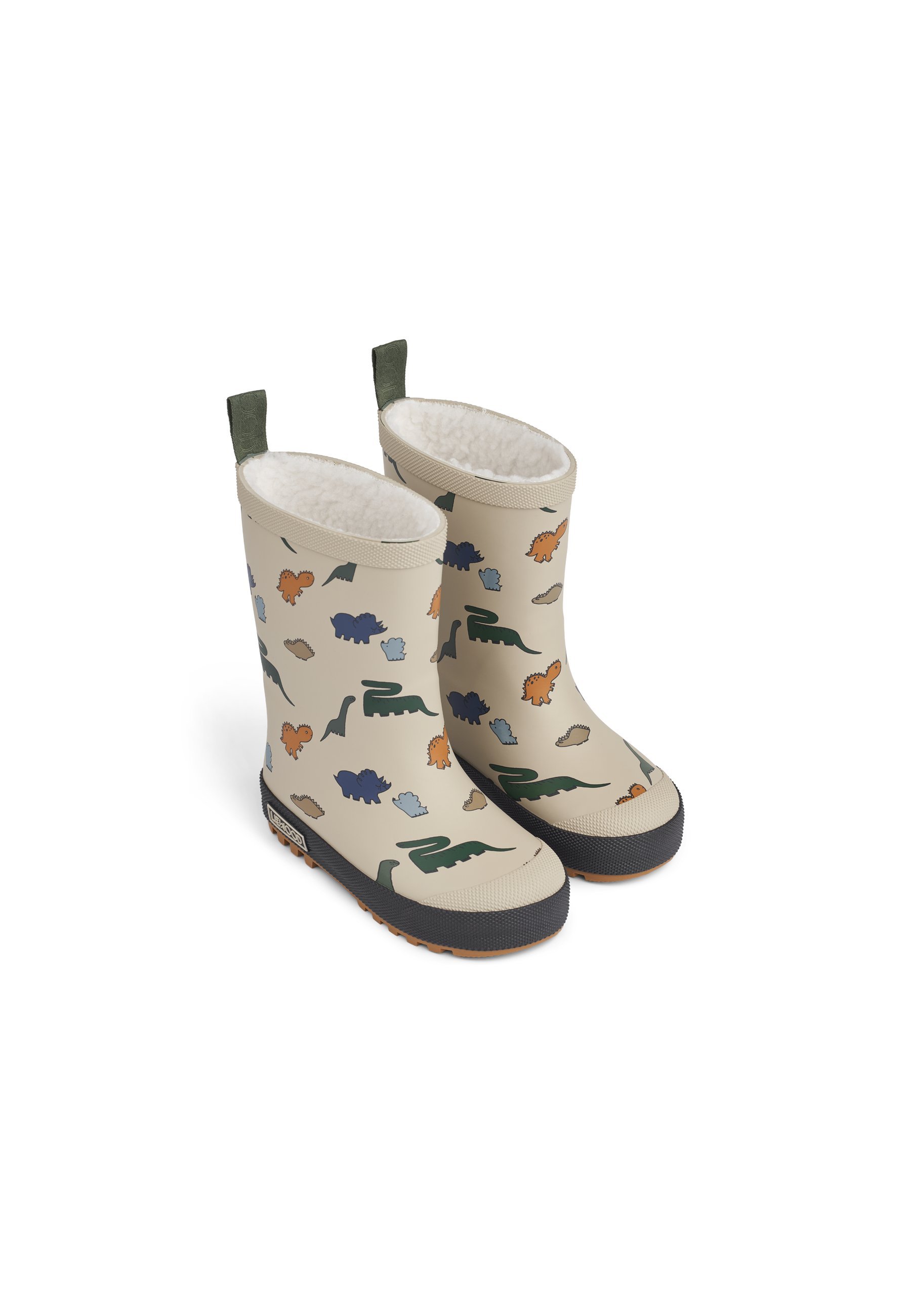 Liewood MASON THERMO RAINBOOT UNISEX - Gummistøvler - dinosaurer / tåke