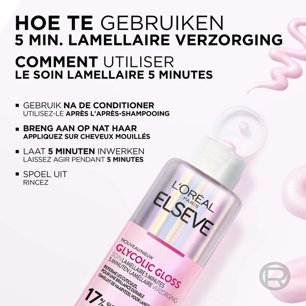 L'Oréal Paris Elseve Glycolic Gloss 5 Minute Lamellar Care 200ml