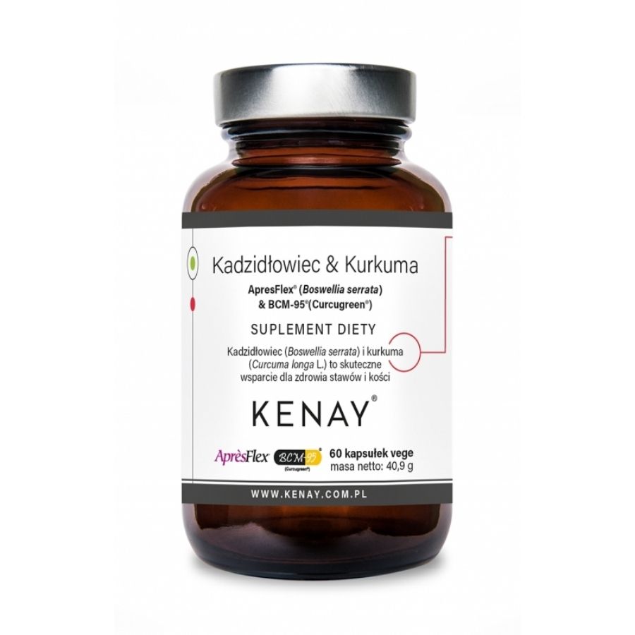 Kenay Kadzidłowiec & Kurkuma Apres Flex Boswellia Serrata BCM-95