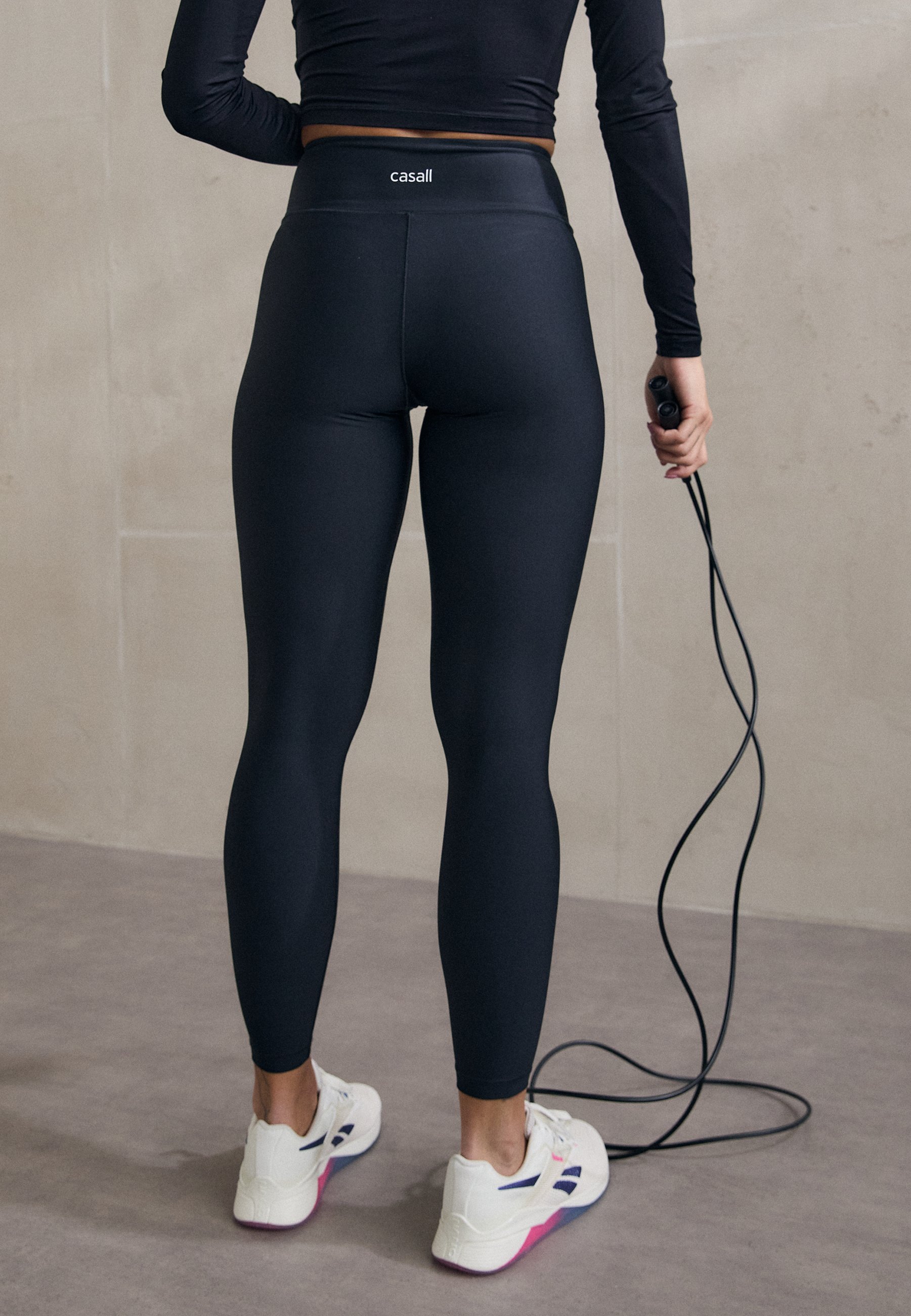 Leggings Casall OVERLAP - noirs