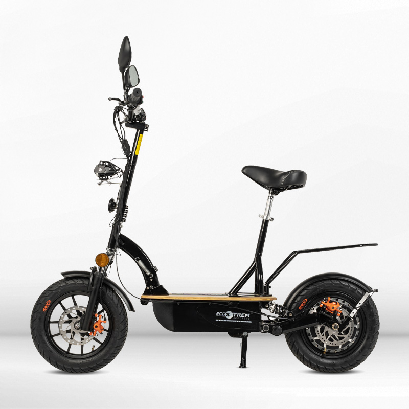 ΗΛΕΚΤΡΙΚΟ ΣΚΟΥΤΕΡ RENTON 1200W, ΠΤΥΣΣΟΜΕΝΟ ΚΑΙ ΜΕ ΣΕΛΑΣ, ΜΑΥΡΟ