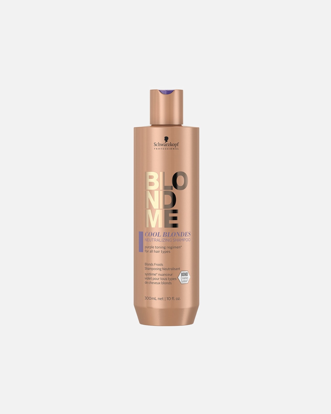 Schwarzkopf Professional Hårshampoo BLONDME Cool Blondes Neutraliserende Gelfjerner - 300 ml