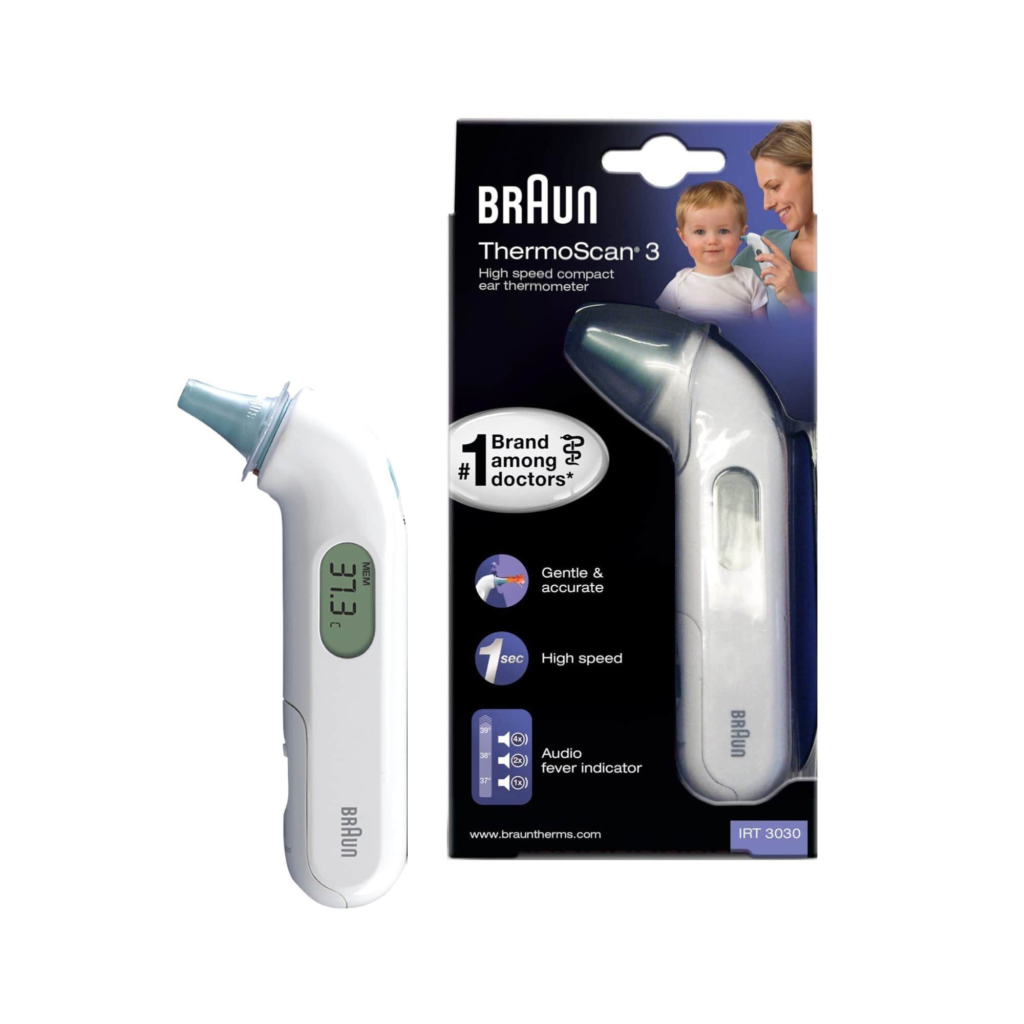 Braun IRT3030 ThermoScan 3
