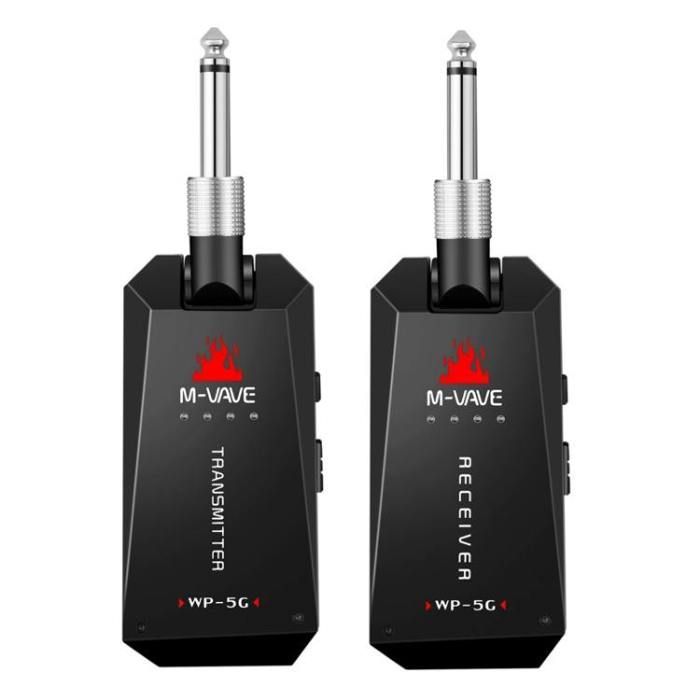 Système audio sans fil pour guitare basse - RNCYN - WP-5G - Sans fil 5.8G - Rechargeable - Annulation du bruit
