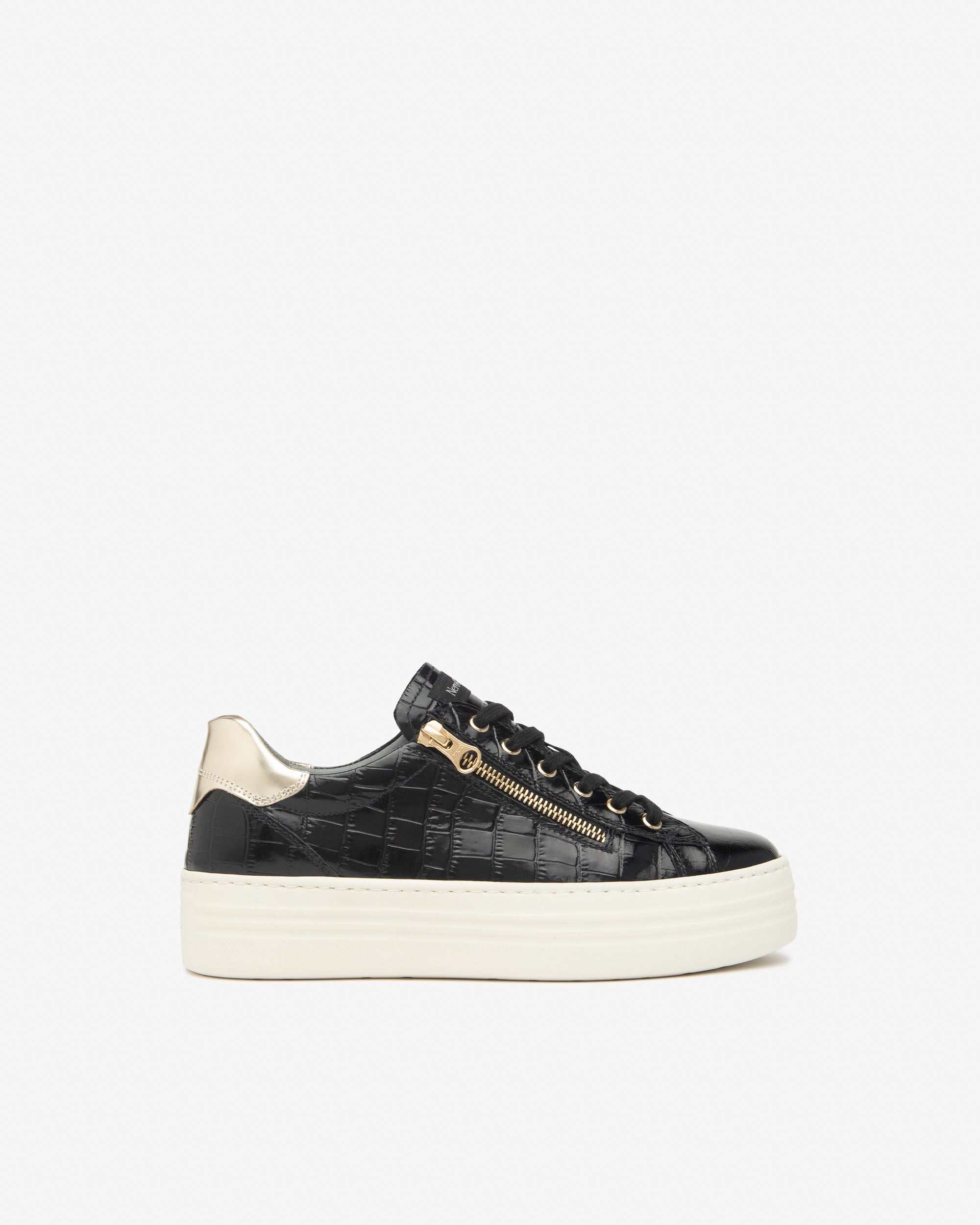  Damen-Sneaker aus Leder und Funktionsmaterial