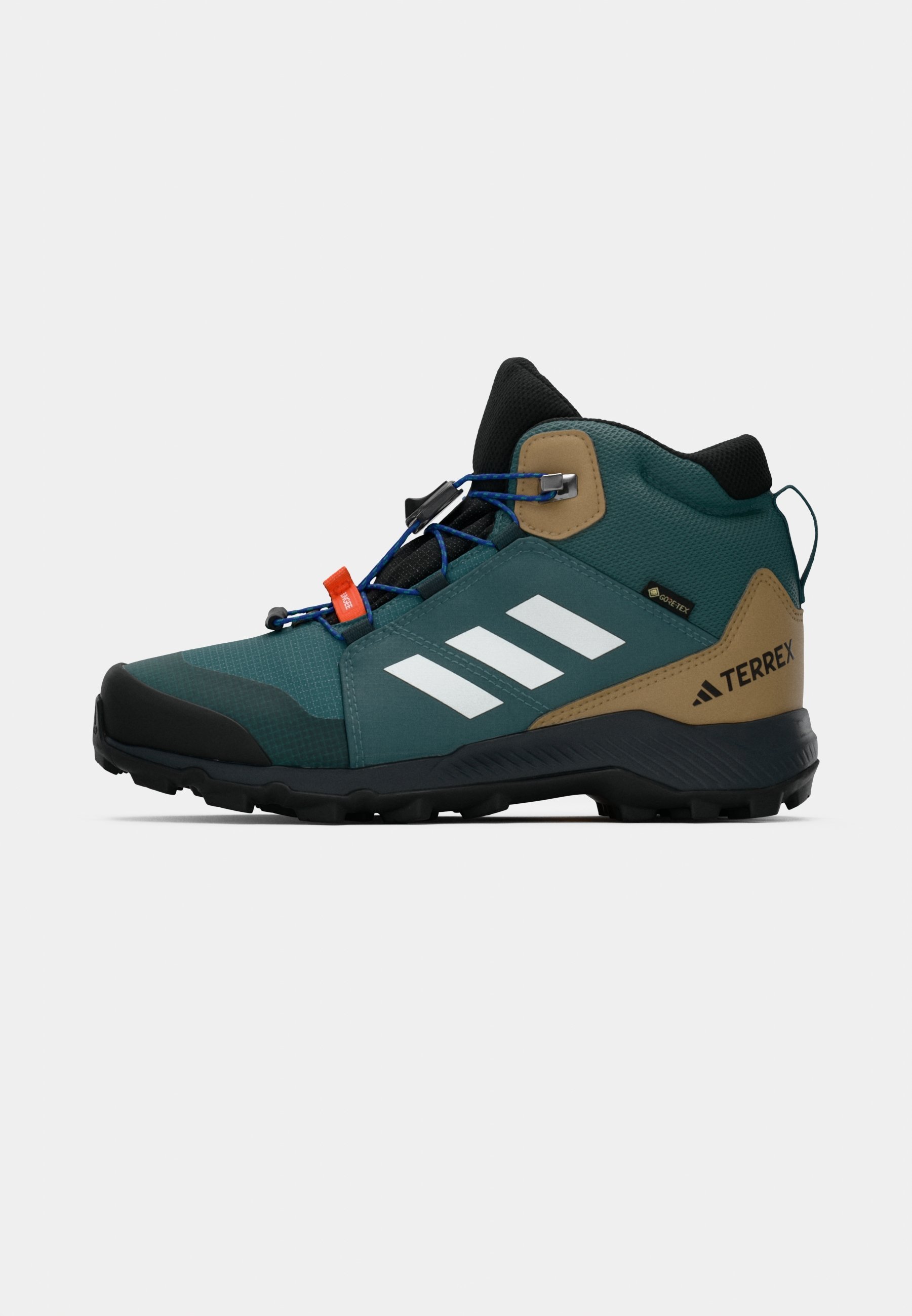 Adidas Terrex GTX UNISEX - Wandelschoenen - tweedehands turquoise/zilverkleurige metallic/lichtblauwe