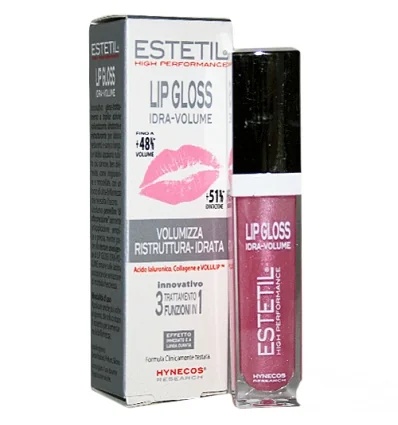 ESTETIL Gloss à lèvres Estetil IdraVolume Couleur 03 Rose Douce pour un volume optimal
