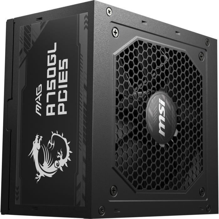 MSI MAG A750GL pc-voeding - PCIe5 - 750W 80+ Gold modulair