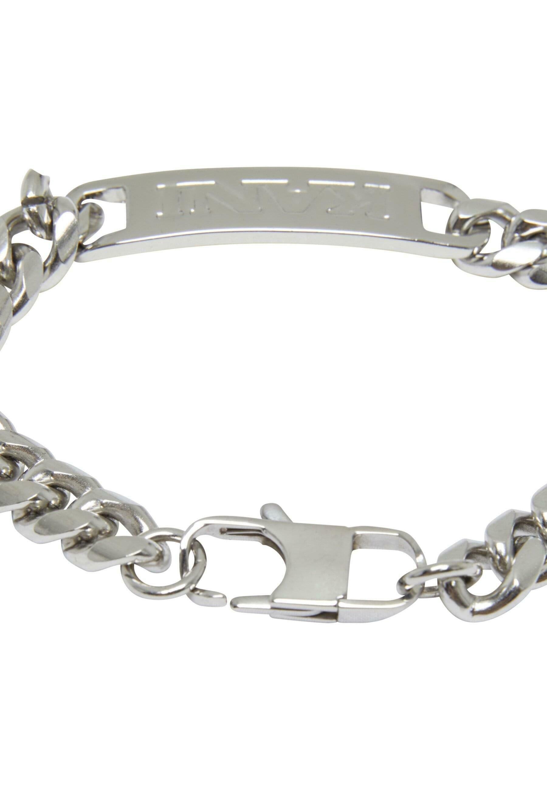 Karl Kani armband - zilverkleurig