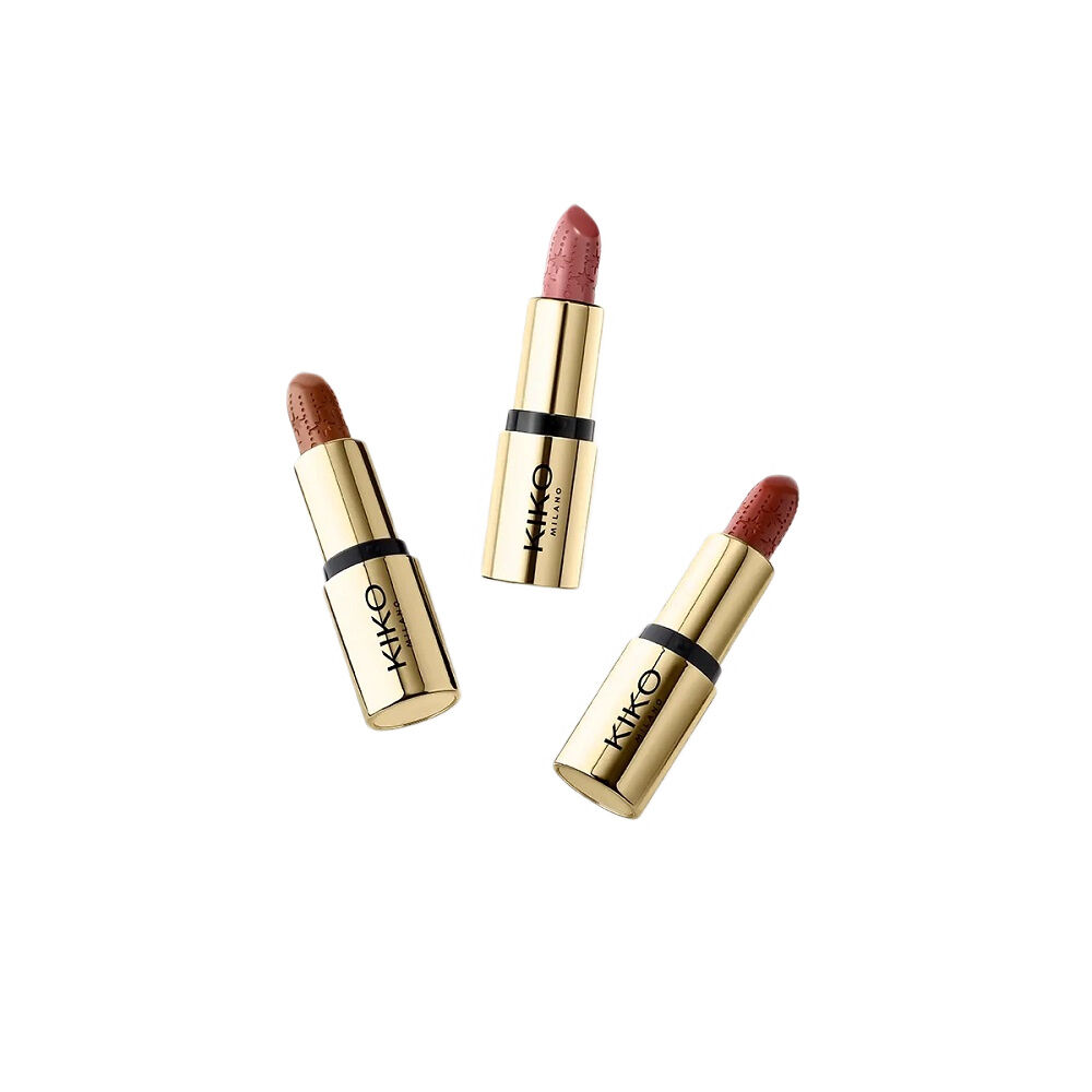 Kiko Milano Holiday Wonderlights Cremet Miniature Læbestift Gavesæt