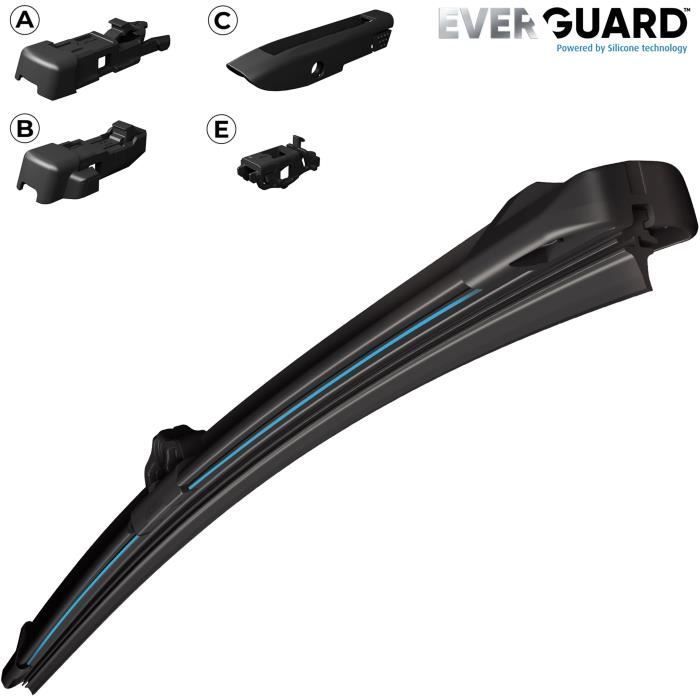Escobilla limpiaparabrisas de silicona Everguard vsf60 x1 600 mm - VALEO - 566011
