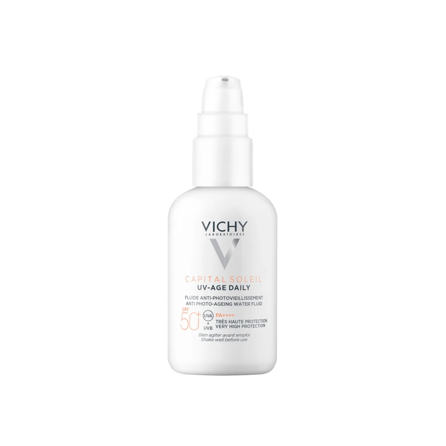 Capital Soleil Capital Soleil UV-Age Fluido Anti-Fotoinvecchiamento SPF50 - Trattamenti Protettivi, Solare viso alta prot.