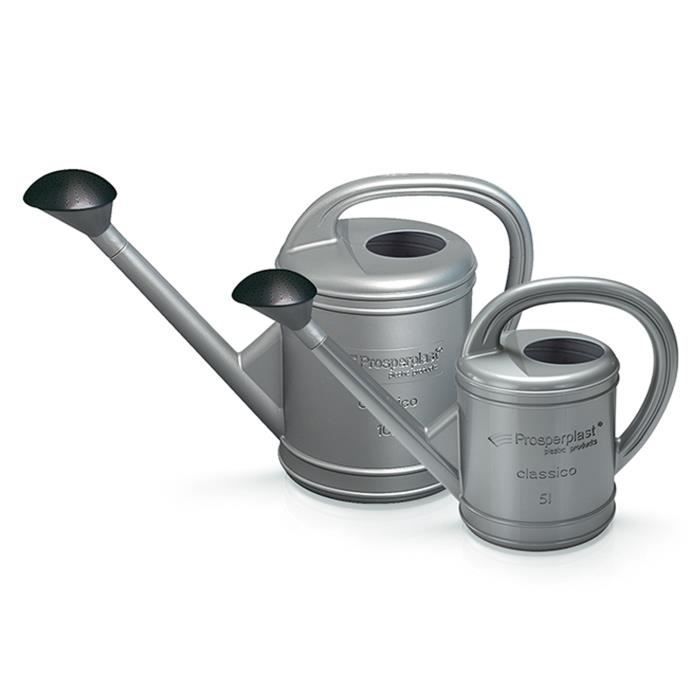 Gieter - Prosperplast - Classico - 5L - Zilver - Uitneembaar zeefje