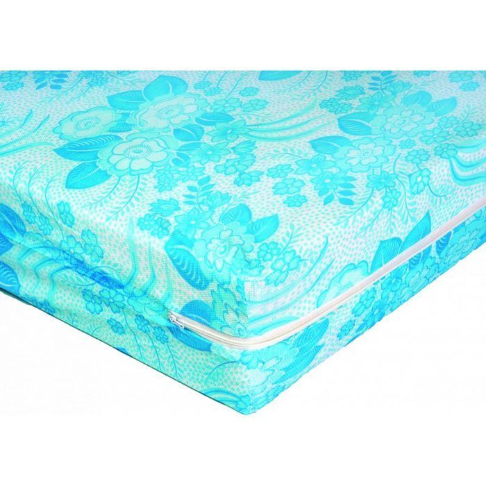 Capa protetora de colchão completa para cama de 90 x 190 cm - Protetor de colchão em malha elástica