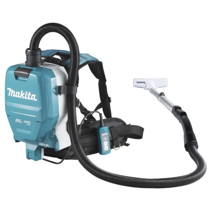 Aspirapolvere 36V => 2 batterie agli ioni di litio da 18V 110 mbar MAKITA - Senza batteria né caricabatterie - DVC261ZX14