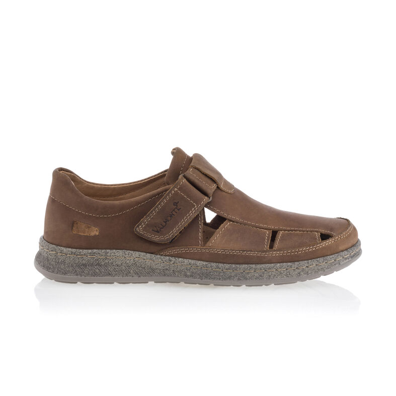  Sandalias marrones para hombre / Zapatos de punta abierta