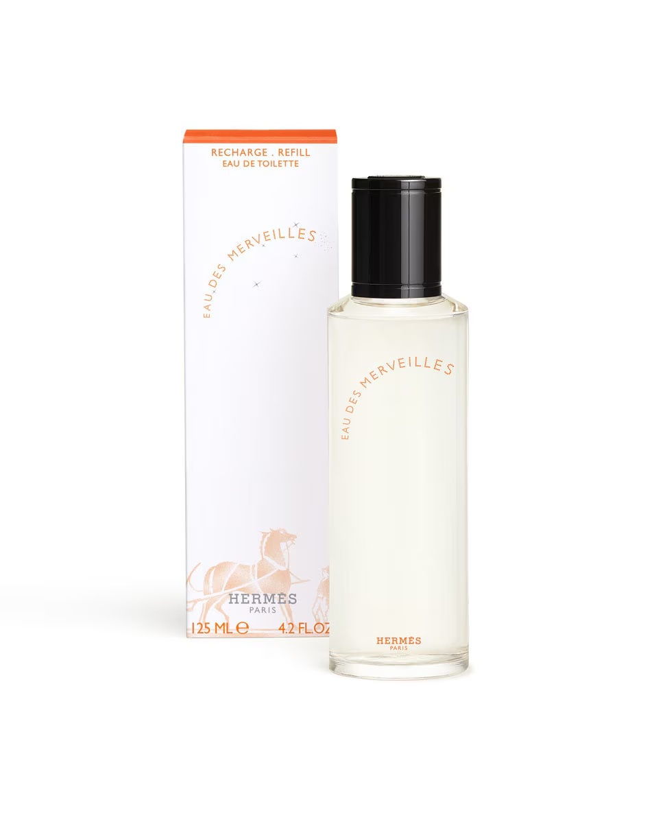 HERMÈS EAU DES MERVEILLES EAU DES MERVEILLES, EAU DE TOILETTE REFILL