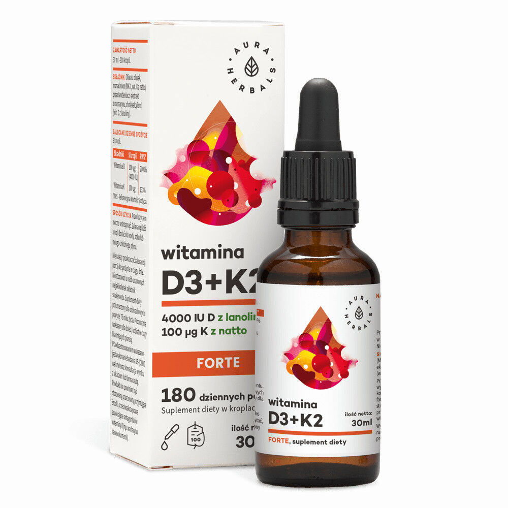 Aura gyógynövények D3 + K2