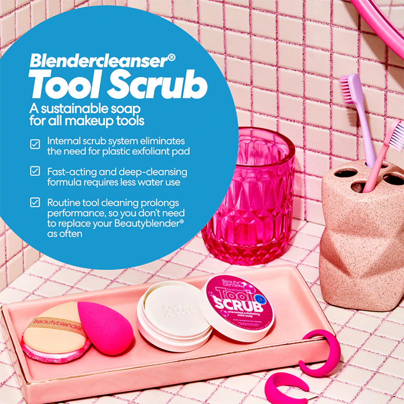 beautyblender® Tool Scrub Neparfemované mýdlo na čištění štětců a houbiček na make-up