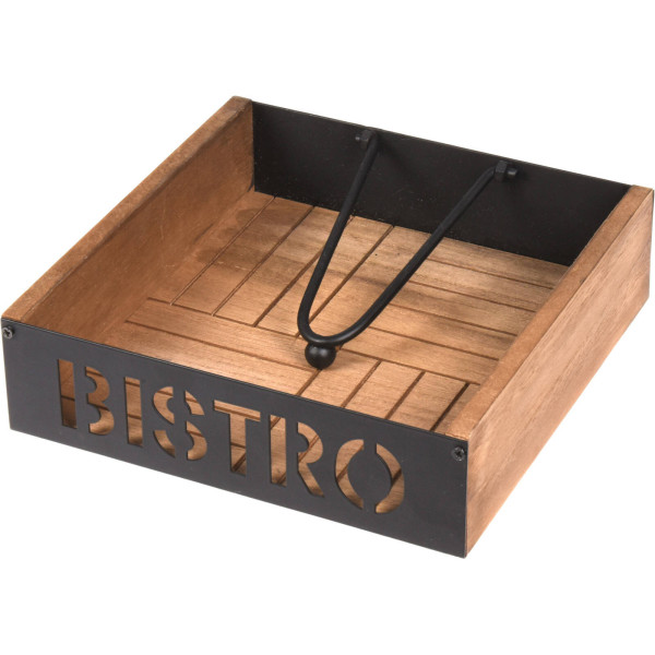 Serwetnik Bistro, 18 x 18 cm