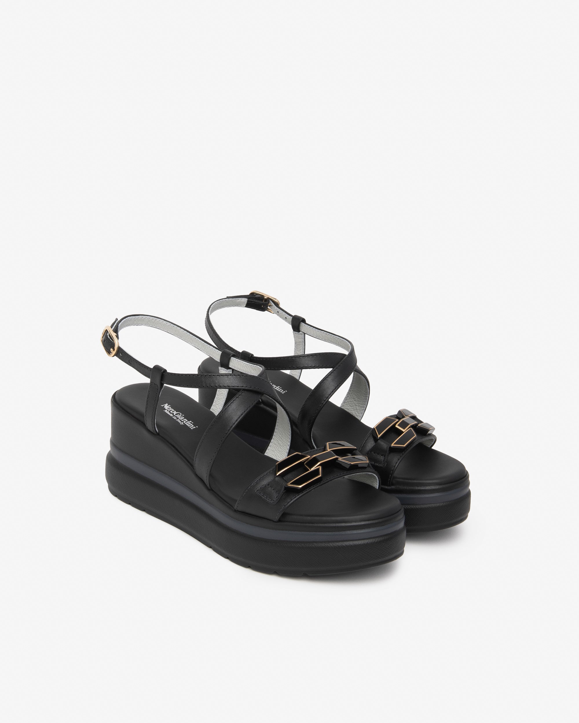 Damen-Ledersandalen