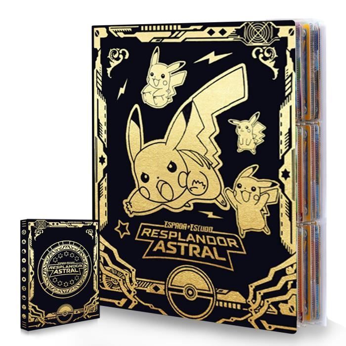 Trading Card Album - Pelicans - Black Gold - 432 Card Capacity - Gifts for Children