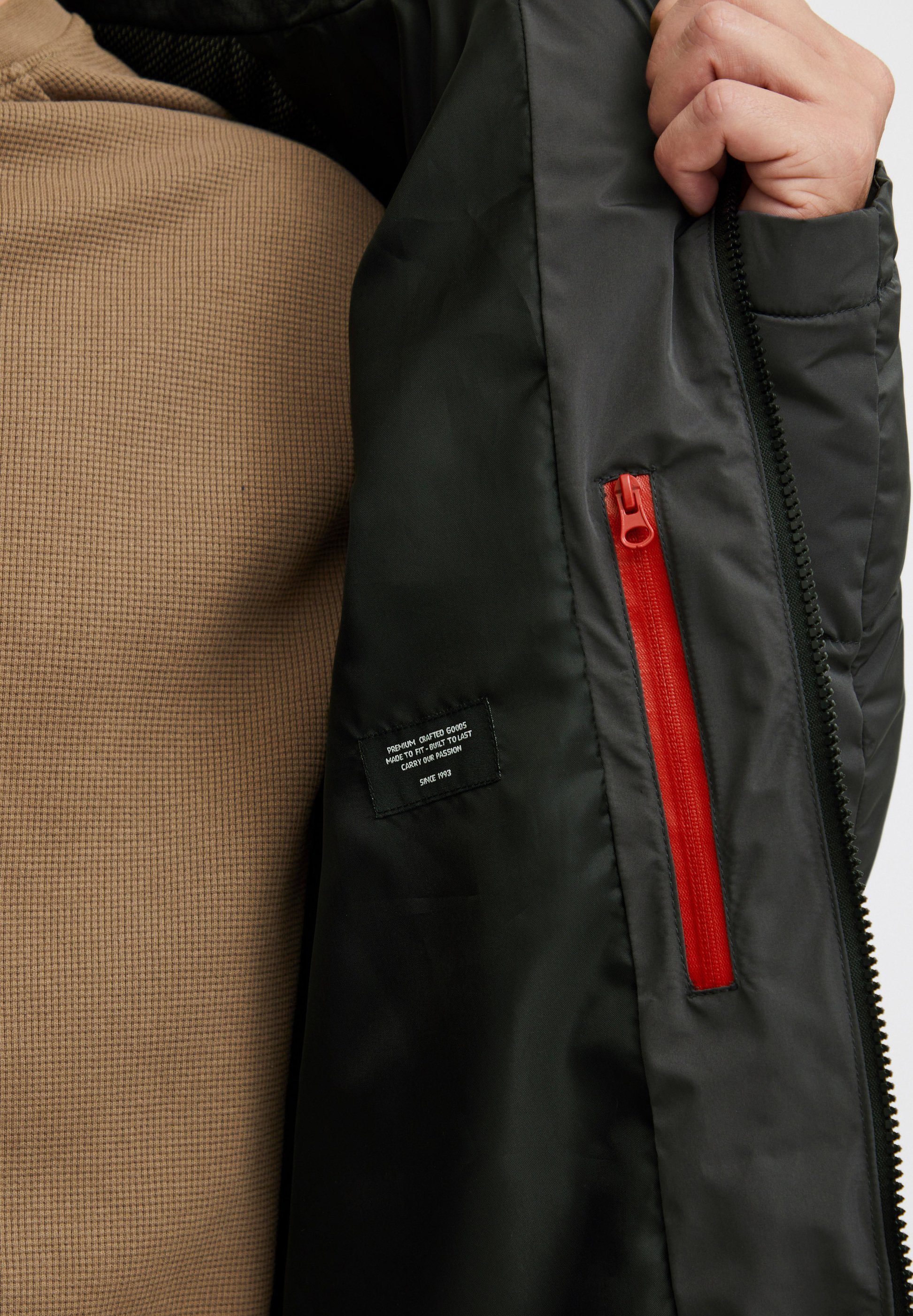 INDICODE JEANS IDHersh - Parka - fer forgé