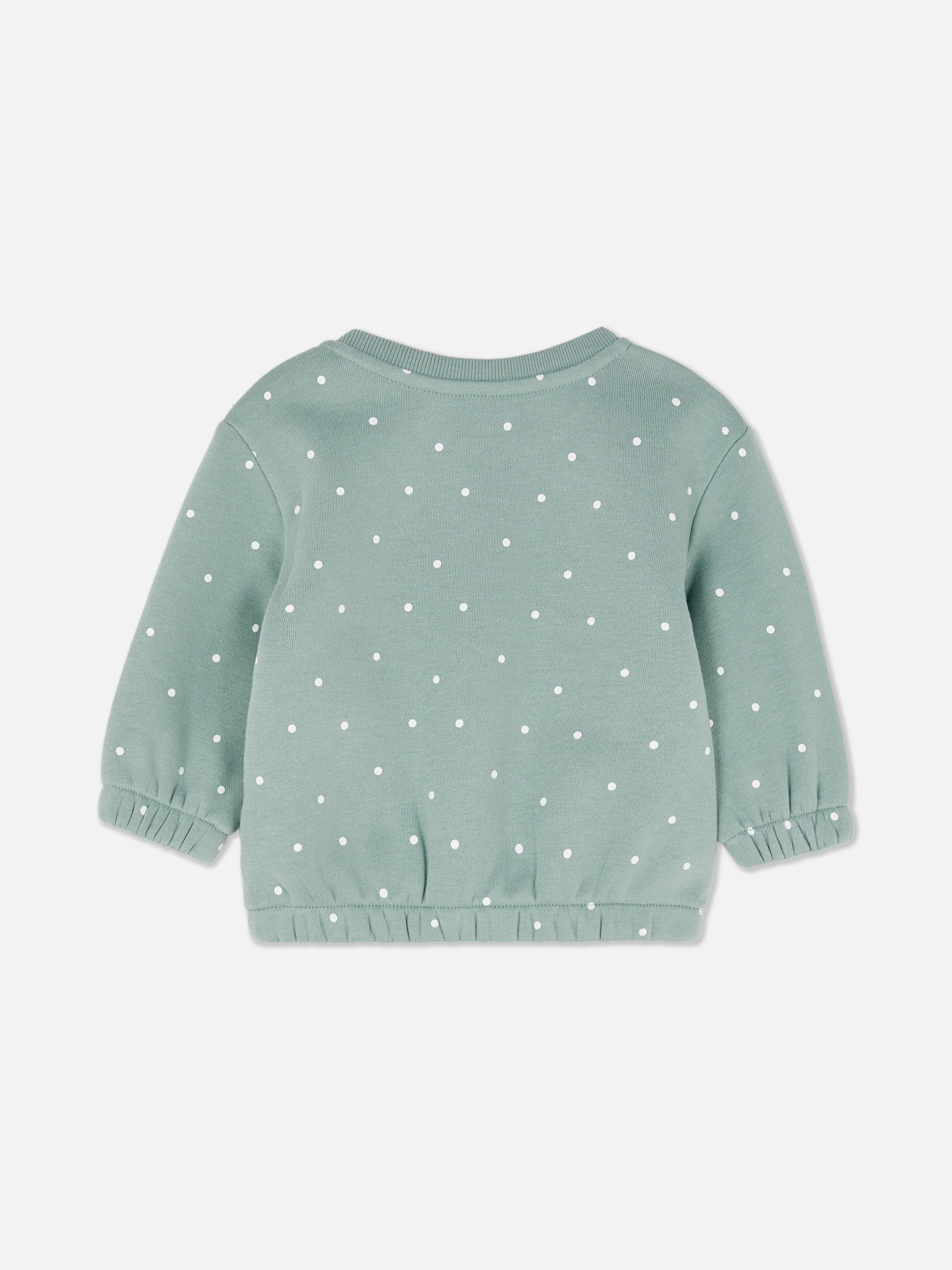 Passendes Sweatshirt mit Rundhalsausschnitt. Dieses Sweatshirt ist sowohl süß als auch bequem.