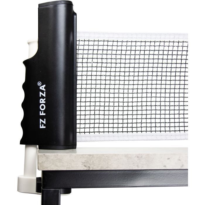 Pali regolabili per rete da ping pong - FZ FORZA - Larghezza fino a 2 metri - Spessore 5 cm - Nero