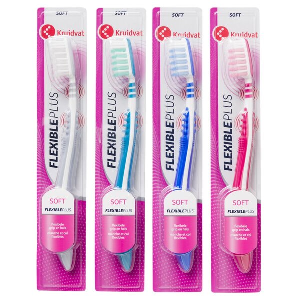 Cepillo de dientes Kruidvat Soft Flex Plus<br>