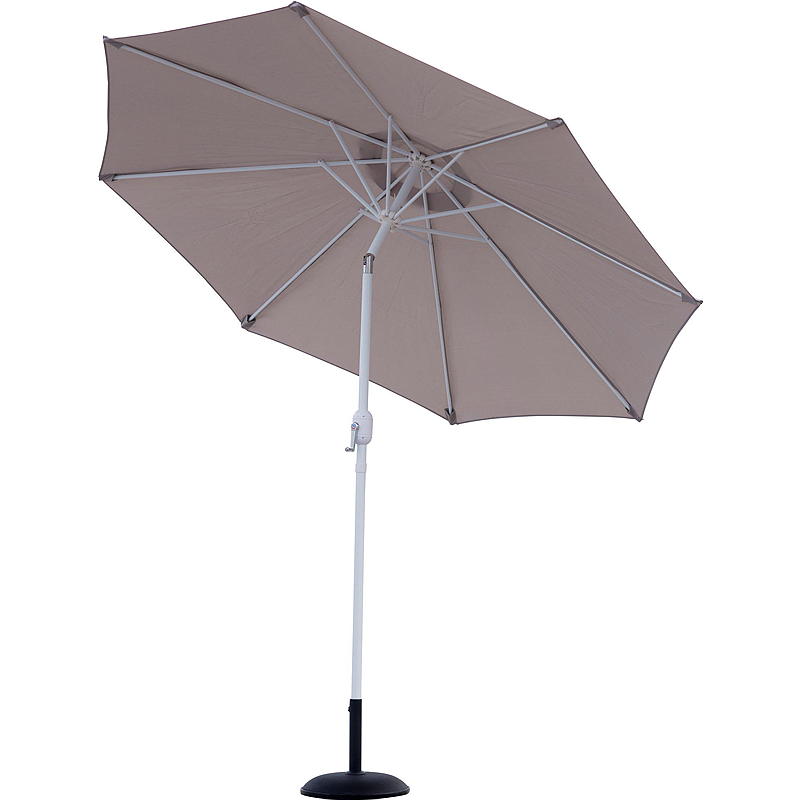 Hjemmeparasol Diameter 270 cm, grå