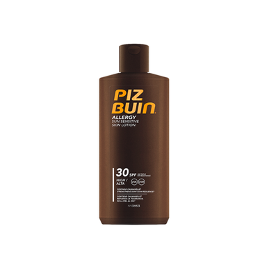 Piz Buin solkrem for sensitiv hudallergi SPF30 200 ml