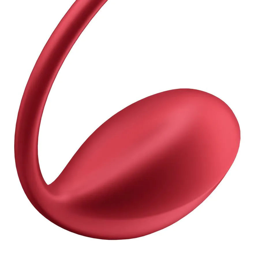 Satisfyer Shiny Petal red wibrujące jajko