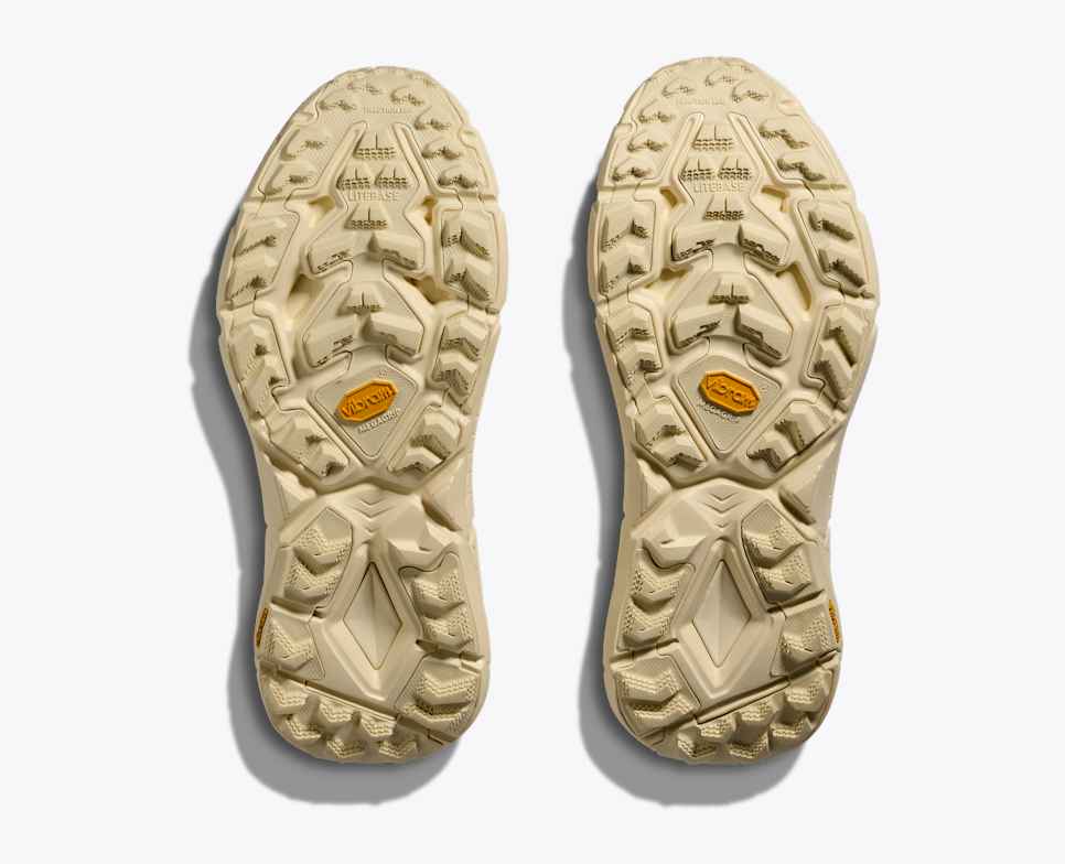 HOKA Mafate Speed 4 Lite Truffelzout / Vintage Geel