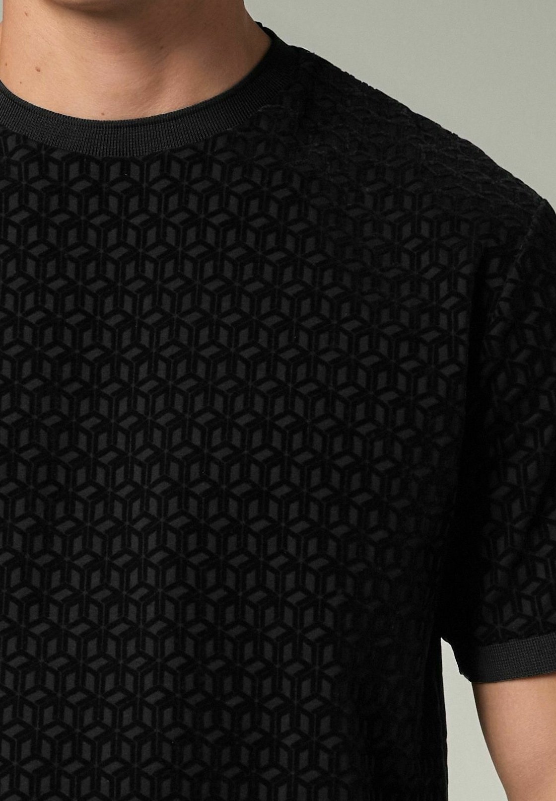 Next Print T-Shirt – schwarz