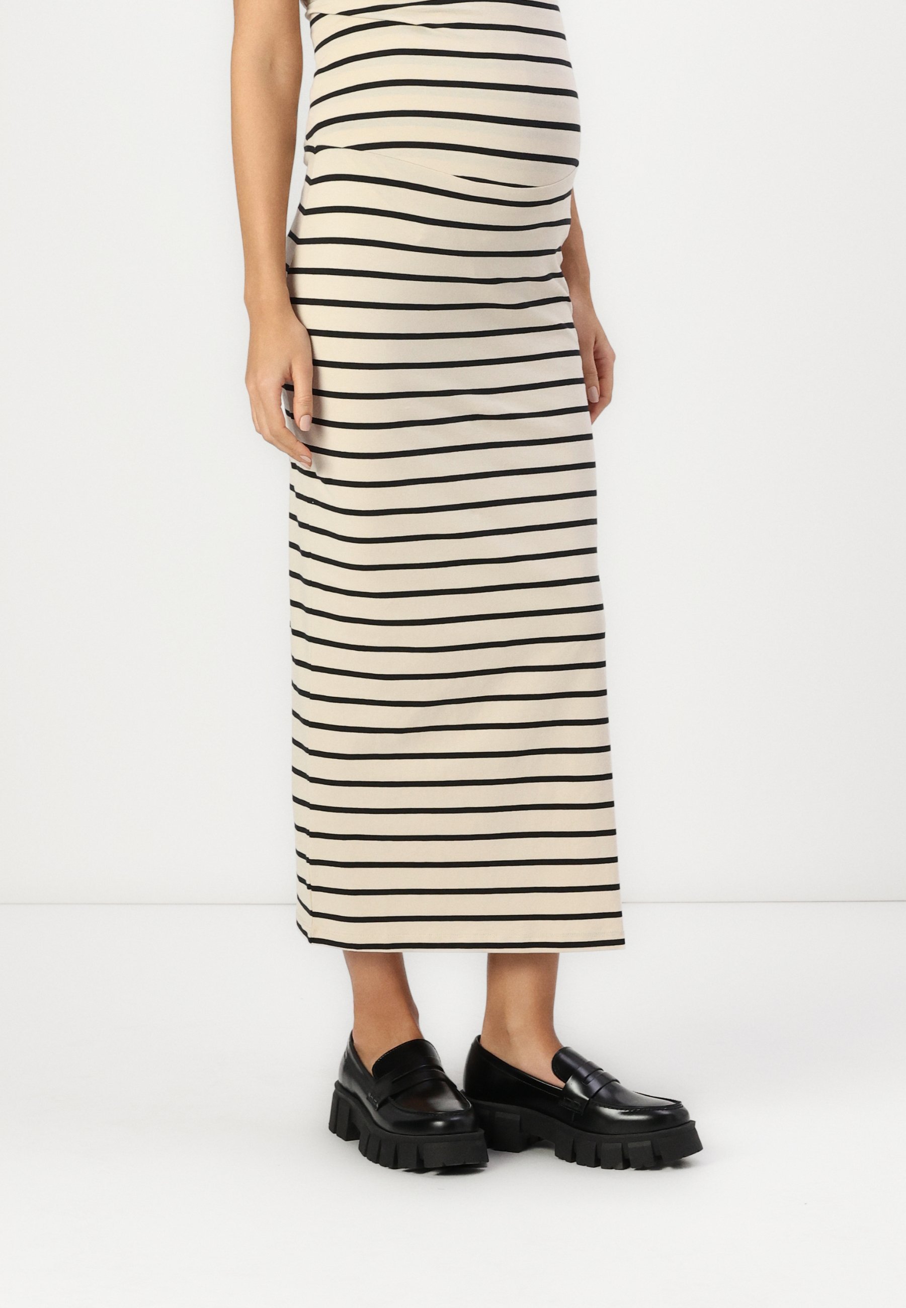 MAMALICIOUS MLEVA SLIRT - Nauwsluitende rok - Frans eikenhout